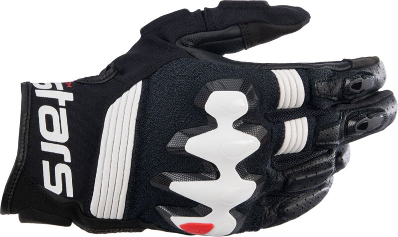 Rukavice ALPINESTARS Halo čierno biela Rukavice ALPINESTARS Halo čierno biela