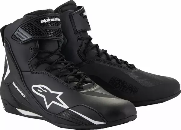 Topánky ALPINESTARS Faster 4 čierno biele Topánky ALPINESTARS Faster 4 čierno biele