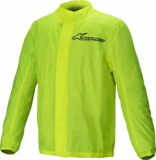 Nepremokavá bunda ALPINESTARS Hurricane Rain V2 žltá fluo Nepremokavá bunda ALPINESTARS Hurricane Rain V2 žltá fluo