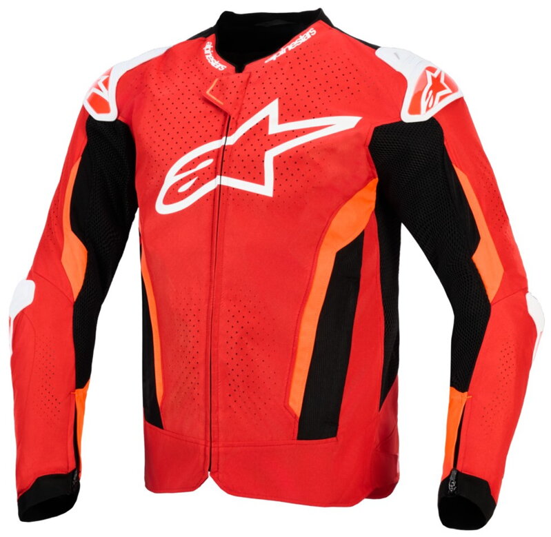 Bunda ALPINESTARS T-GP Air svetločerveno červeno čierna