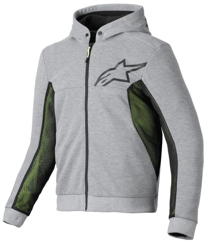 Mikina ALPINESTARS Chrome Air Sport sivo čierna