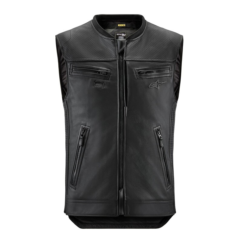 Airbagová vesta ALPINESTARS Tech-Air® 3 V2 kožená čierna Airbagová vesta ALPINESTARS Tech-Air® 3 V2 kožená čierna