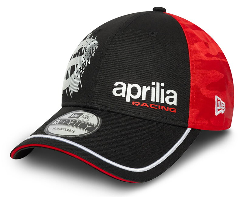 Šiltovka APRILIA Racing New Era 9Forty čierno červená