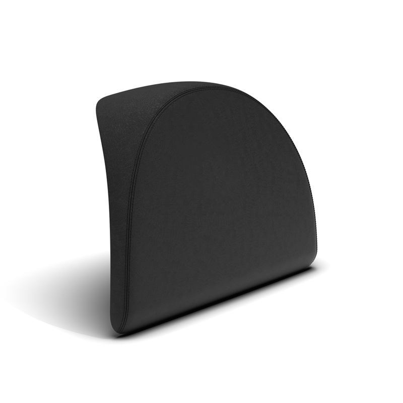 Opierka APRILIA pre 32L zadný kufor, čierne prešívanie