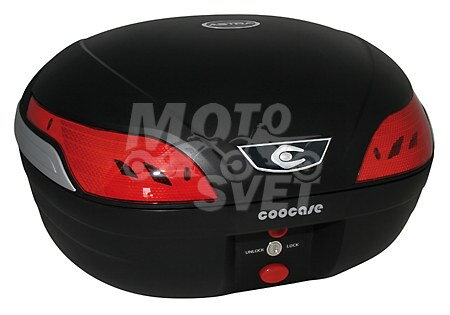 Kufor COOCASE ASTRA BASIC - 48 litrový - čierny + platňa Kufor COOCASE ASTRA BASIC - 48 litrový - čierny + platňa