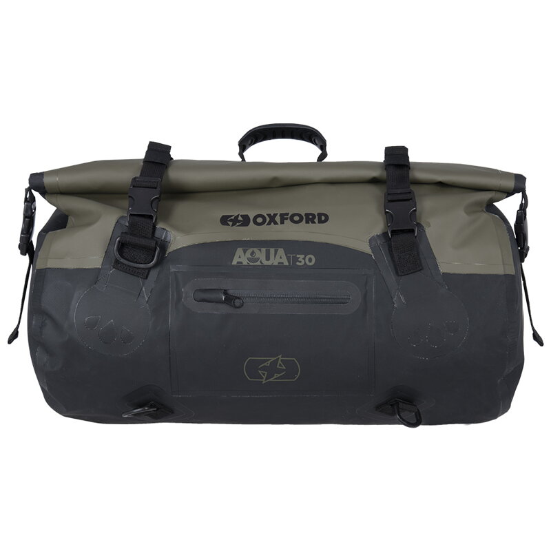 OXFORD Aqua T30 nepremokavý vak khaki čierny 30L OXFORD Aqua T30 nepremokavý vak khaki čierny 30L