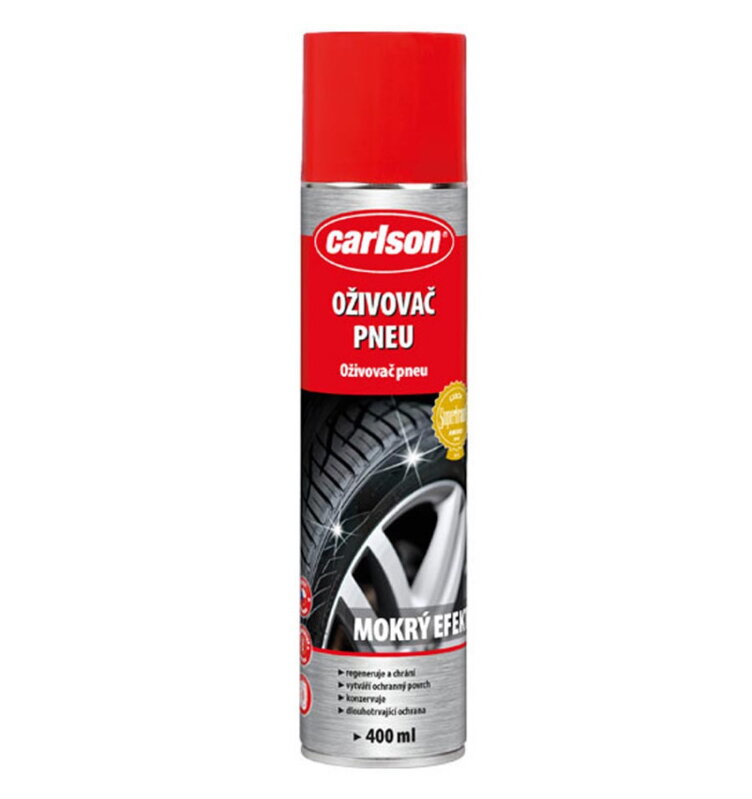 Oživovač pneu CARLSON s mokrým efektom 400ml