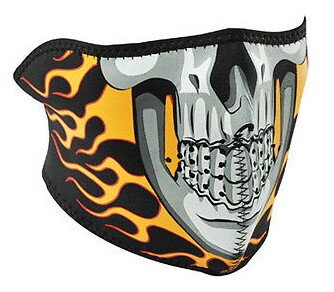 Neoprénová maska ZAN BURNING SKULL Neoprénová maska ZAN BURNING SKULL