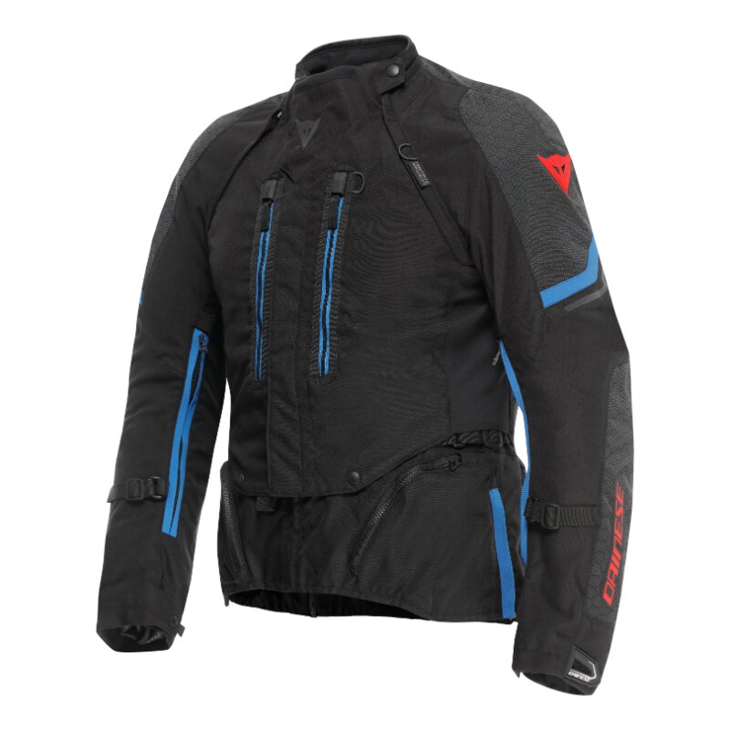 Textilná bunda DAINESE Super Adventure Absoluteshell čierno modrá Textilná bunda DAINESE Super Adventure Absoluteshell čierno modrá