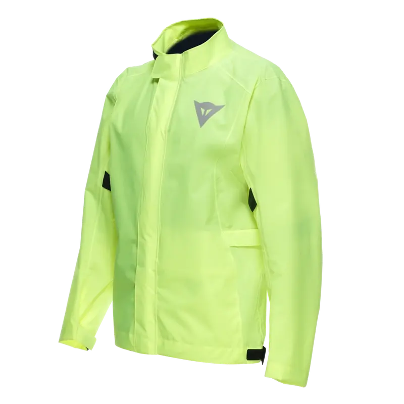 Nepremokavá ultraľahká bunda DAINESE Rain žltá fluo