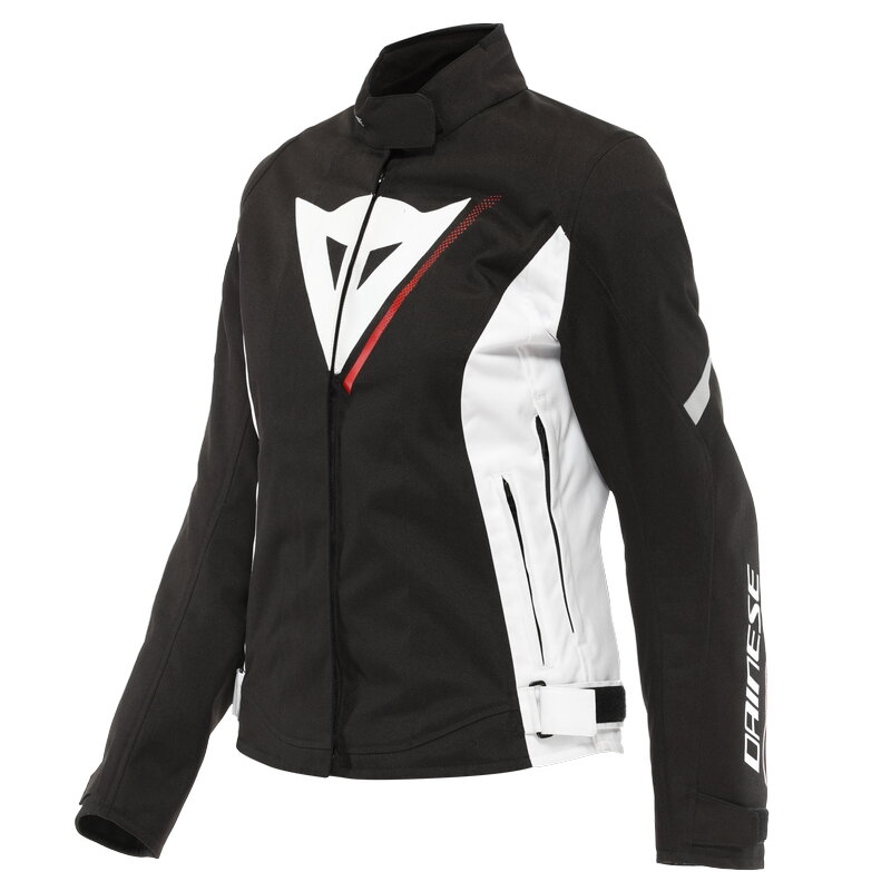 Dámska bunda DAINESE Veloce D-Dry® čierno bielo lávovo červená Dámska bunda DAINESE Veloce D-Dry® čierno bielo lávovo červená