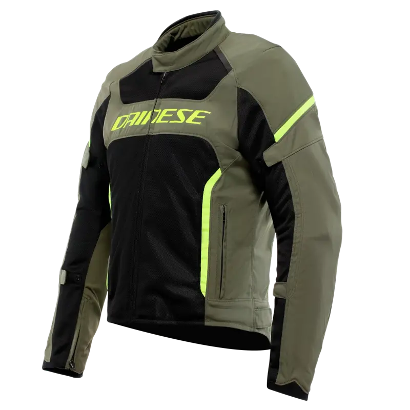 Textilná bunda DAINESE Air Frame 3 zeleno čierno fluo žltá