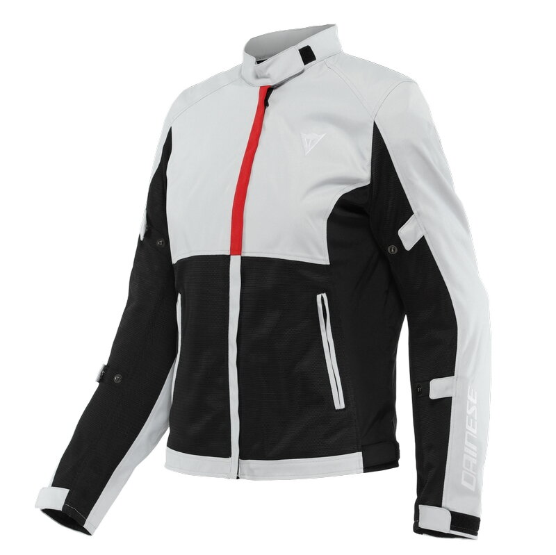 Dámska textilná bunda DAINESE Risoluta Air Tex sivo lávovo červená Dámska textilná bunda DAINESE Risoluta Air Tex sivo lávovo červená