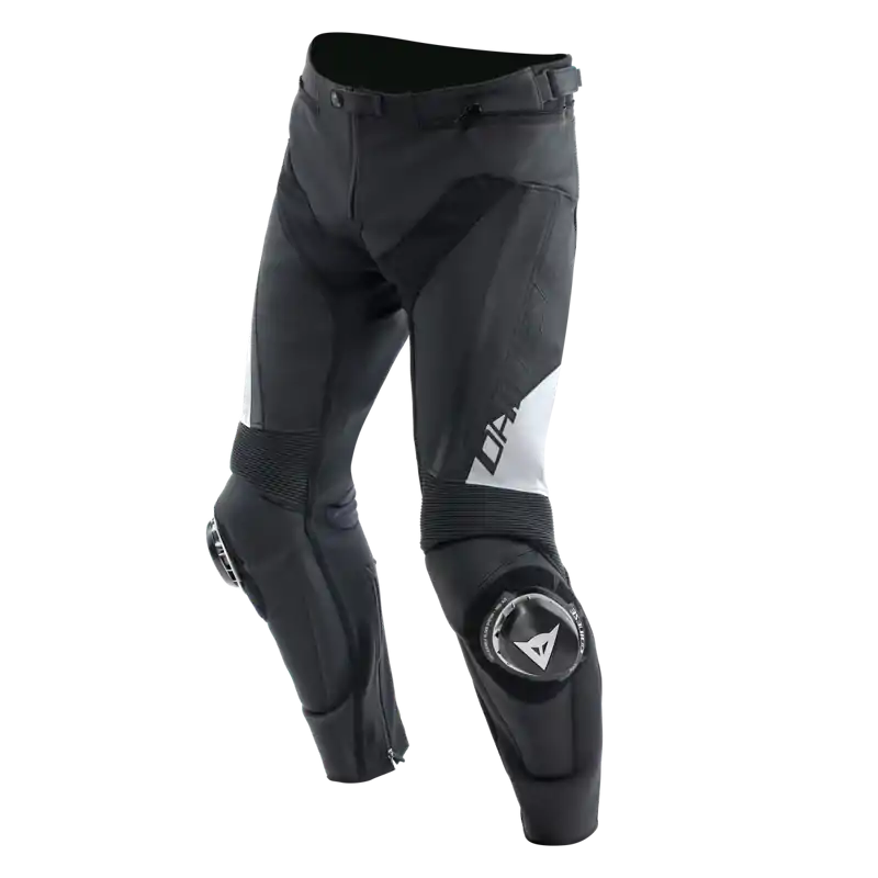Kožené nohavice DAINESE Delta 4 čierno biele