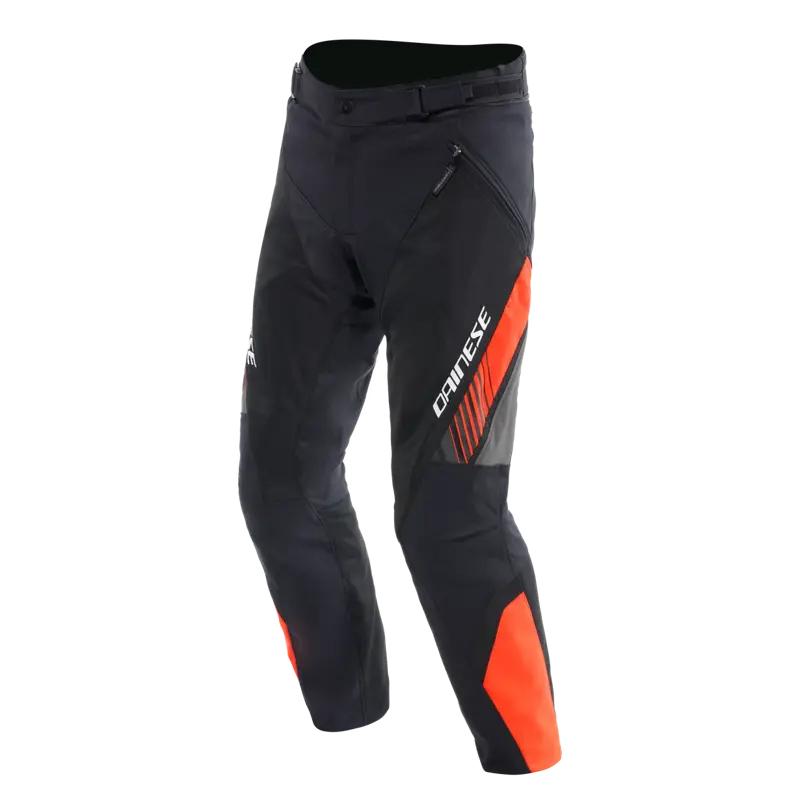 Nohavice DAINESE Drake 2 Air Absoluteshell čierno červeno fluo Nohavice DAINESE Drake 2 Air Absoluteshell čierno červeno fluo