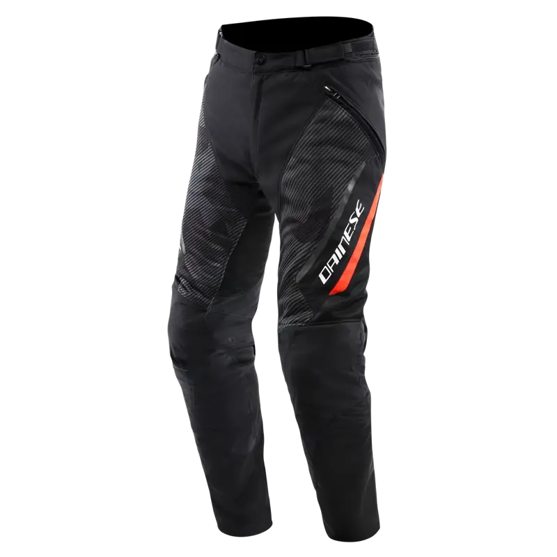 Textilné nohavice DAINESE Drake 2 Super Air čierno antracitovo červené fluo Textilné nohavice DAINESE Drake 2 Super Air čierno antracitovo červené fluo