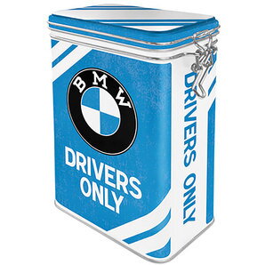 Plechová dóza BMW Drivers Only