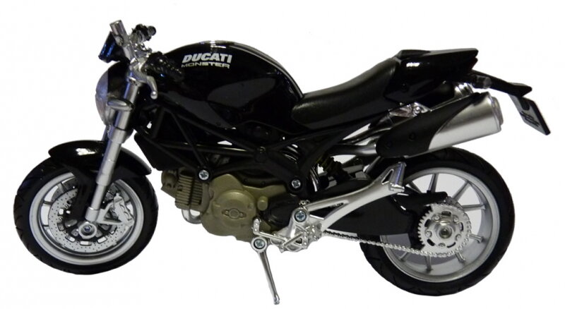 Model DUCATI MONSTER 1100 čierny 1:12 (44023C)