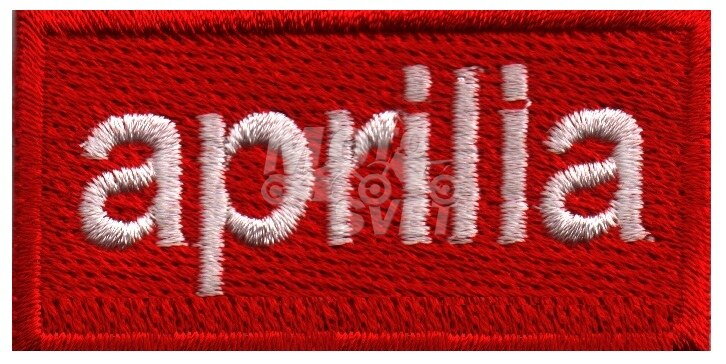 Nášivka APRILIA červená