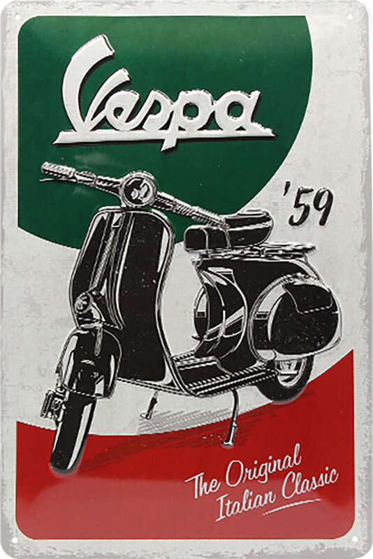 Parkovacia tabuľka VESPA