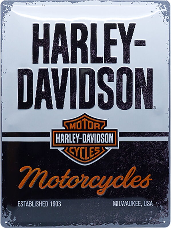 Parkovacia tabuľka HARLEY DAVIDSON Motorcycles Parkovacia tabuľka HARLEY DAVIDSON Motorcycles