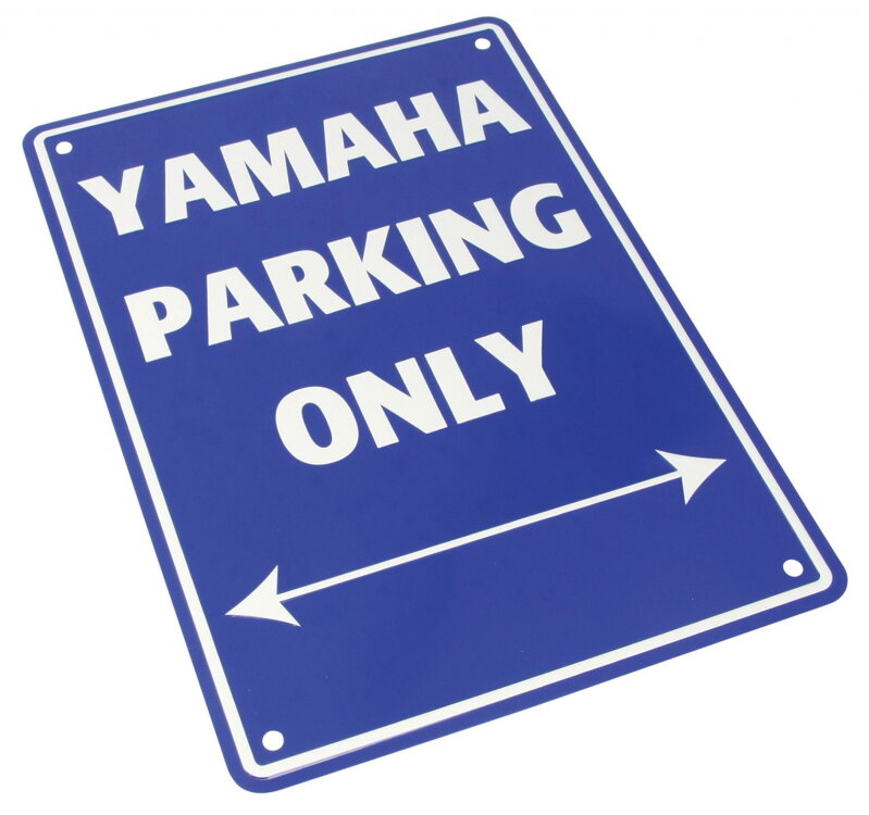 Tabuľka YAMAHA PARKING ONLY Tabuľka YAMAHA PARKING ONLY