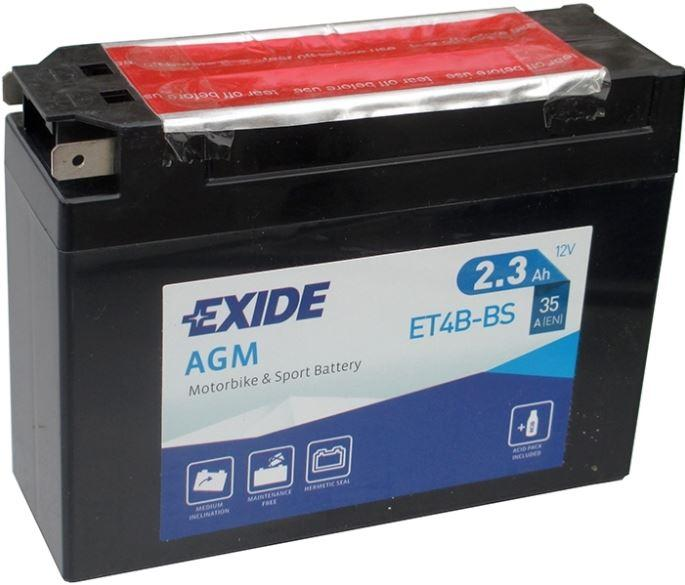 Akumulátor EXIDE ET4B-BS