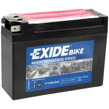 Akumulátor EXIDE YT4B-BS Akumulátor EXIDE YT4B-BS