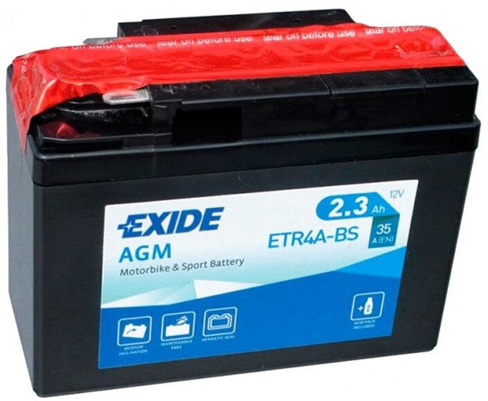 Akumulátor EXIDE YTR4A-BS