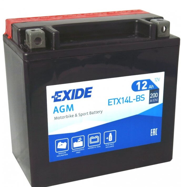 Akumulátor EXIDE YTX14L-BS