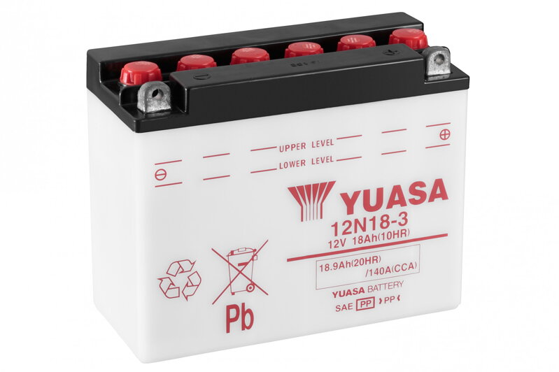 Akumulátor YUASA 12N18-3 Akumulátor YUASA 12N18-3
