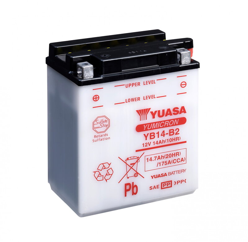 Akumulátor YUASA YB14-B2 Akumulátor YUASA YB14-B2