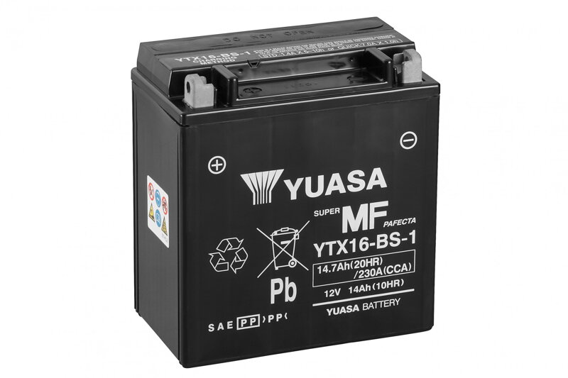 Akumulátor YUASA YTX16-BS-1 Akumulátor YUASA YTX16-BS-1