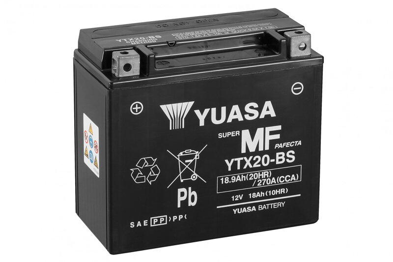 Akumulátor YUASA YTX20-BS