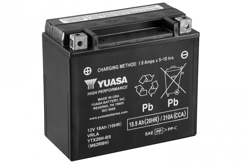 Akumulátor YUASA YTX20H-BS