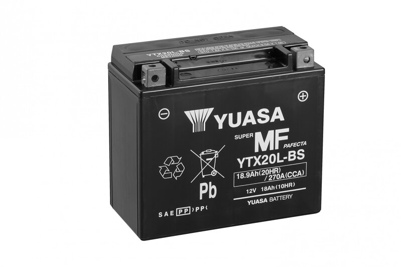 Akumulátor YUASA YTX20L-BS