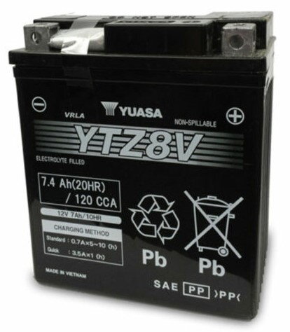 Akumulátor YUASA YTZ8V Akumulátor YUASA YTZ8V
