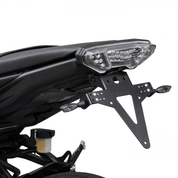 Držiak EČV YAMAHA MT09 13-16 nastaviteľný čierny Držiak EČV YAMAHA MT09 13-16 nastaviteľný čierny