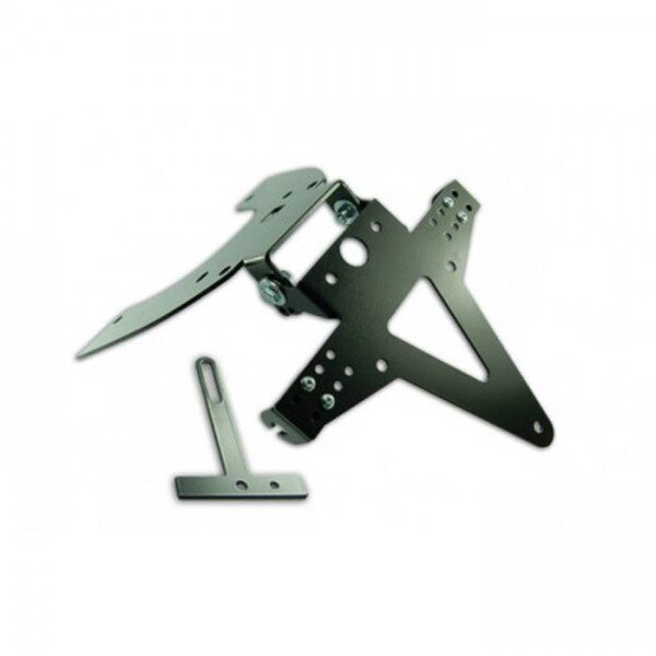 Držiak EČV KAWASAKI ZX-636R 03-04, Z 750 a Z 1000 03-06 nastaviteľný čierny Držiak EČV KAWASAKI ZX-636R 03-04, Z 750 a Z 1000 03-06 nastaviteľný čierny