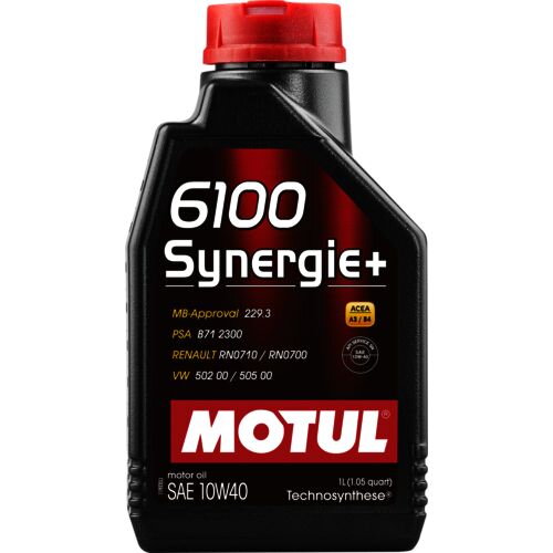 MOTUL 6100 SYNERGIE+ 10W40 1L