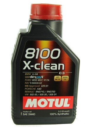 MOTUL 8100 XCLEAN 5W40 1L