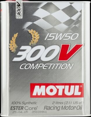 MOTUL 300V COMPETITION 15W50 2L