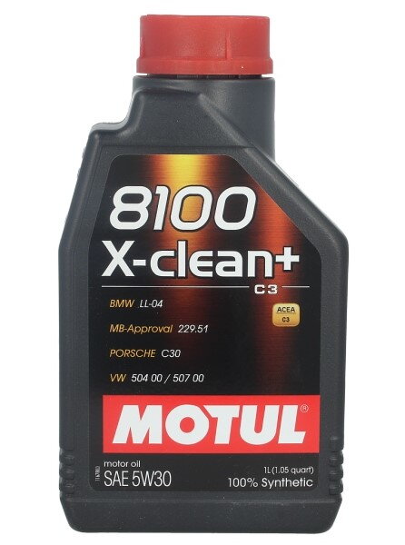 MOTUL 8100 XCLEAN + 5W30 1L