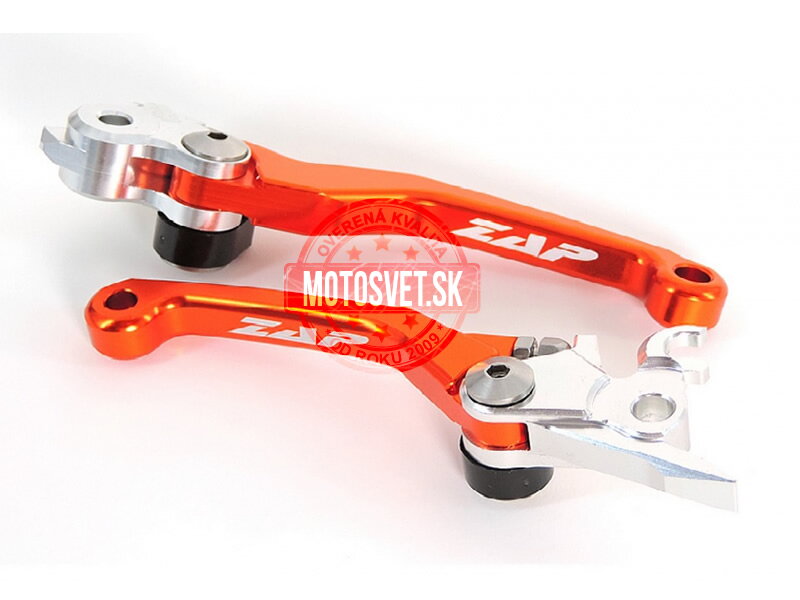 ZAP sada výklopných páčok KTM SX 65/85 2014- oranžové