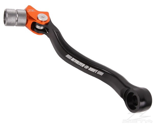 Radiaca páka ZETA na KTM 450SX-F 13-15 oranžová s otočnou koncovkou