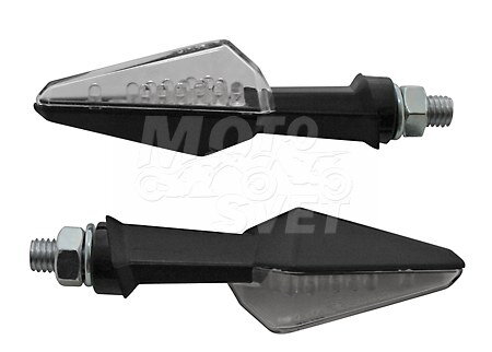 LED smerovky SPIKE, čierne, pár LED smerovky SPIKE, čierne, pár
