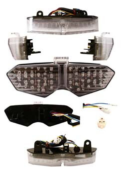 Zadné LED svetlá so smerovkami - YAMAHA YZF R6 2003-2005 Zadné LED svetlá so smerovkami - YAMAHA YZF R6 2003-2005