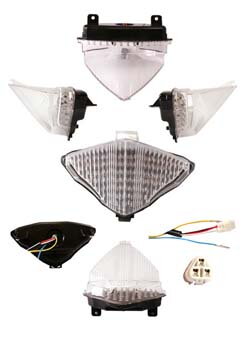 Zadné LED svetlá so smerovkami - YAMAHA YZF R1 2004-2006 Zadné LED svetlá so smerovkami - YAMAHA YZF R1 2004-2006