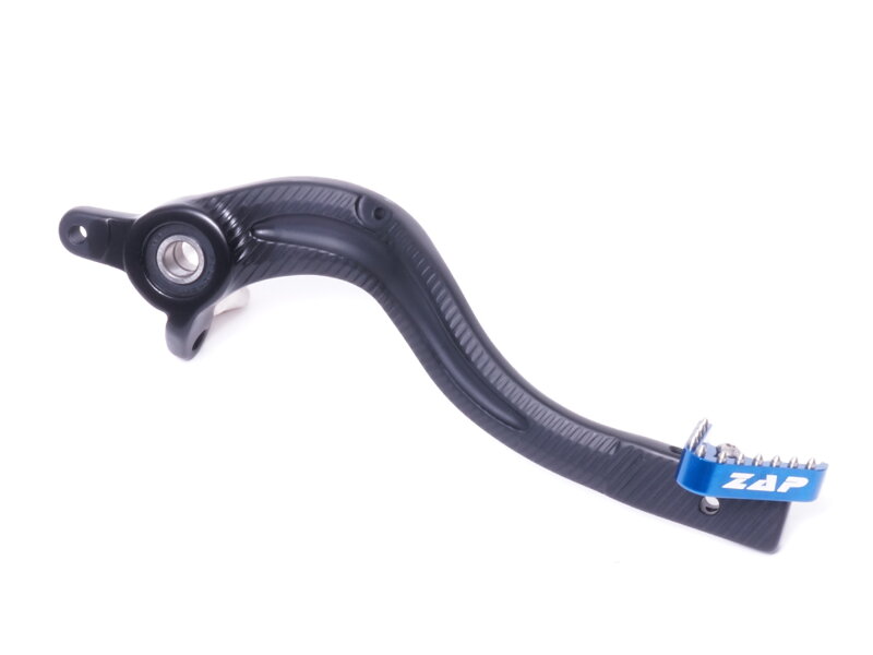 Brzdový pedál ZAP KTM SX(F) / EXC 125-525 okrem 350 08- modrý Brzdový pedál ZAP KTM SX(F) / EXC 125-525 okrem 350 08- modrý