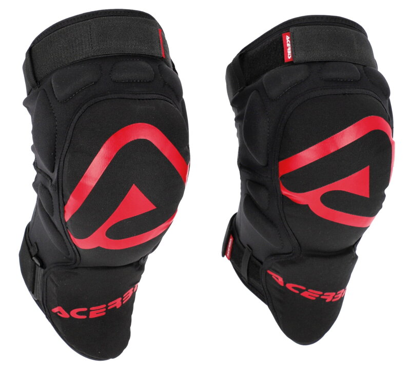 Chrániče kolien ACERBIS X-Knee Soft červené
